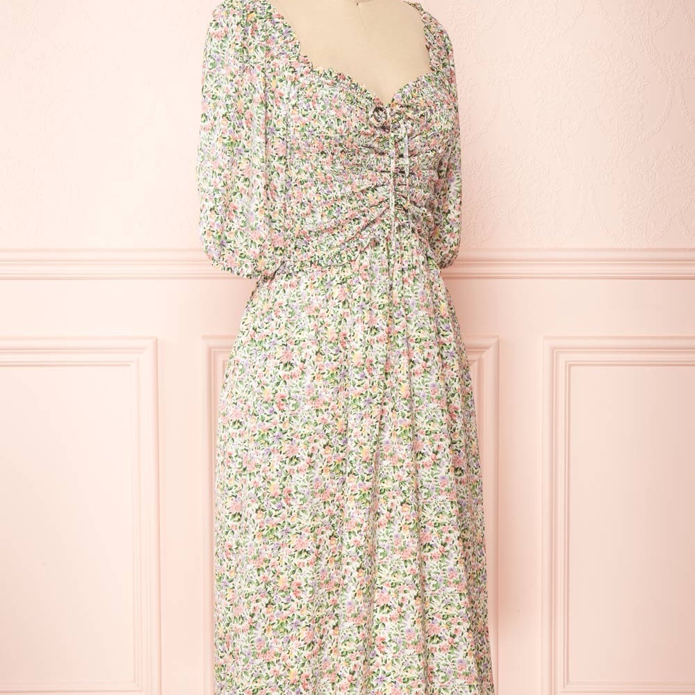 Floral Print Women's Dress
